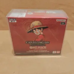 One Piece TCG Plastic Cases - 5 PACK Protective for Booster Box (OP04 - 14) NEW - Image 2