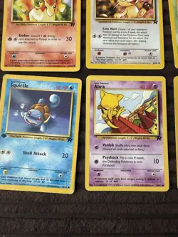 Pokemon Vintage Card Bundle Job Lot Base Set Team Rocket 1999 First Edition Mix - Image 2