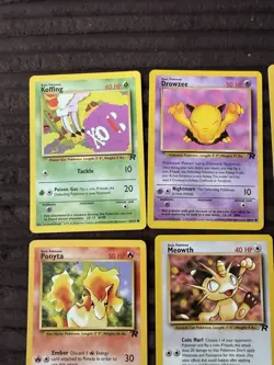 Pokemon Vintage Card Bundle Job Lot Base Set Team Rocket 1999 First Edition Mix - Image 4