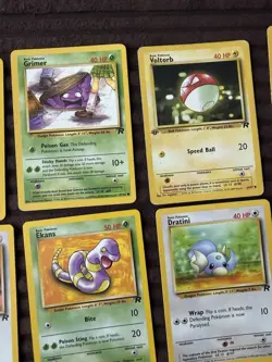 Pokemon Vintage Card Bundle Job Lot Base Set Team Rocket 1999 First Edition Mix - Image 5