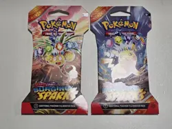 Pokemon TCG Scarlet & Violet Surging Sparks Booster Packs Lot of 11 - Image 2