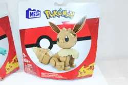 Pokemon Mega Lot of 2 - Build & Show Bulbasaur's 175PC & Eevee 215PC Age 7+ - Image 5