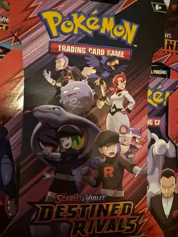 19x Pokemon Destined Rivals Sealed Sleeved Booster Pack Lot Of 19 - Image 2