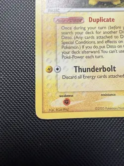 Ditto (Pikachu) Reverse Holo EX Delta Species 39/113 - MP - Pokemon TCG - Image 5