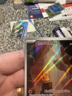Pokemon TCG Charmander 168/165 SV Scarlet & Violet 151 Card NM Condition - Image 2