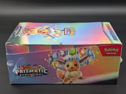 Pokemon SV8.5 Prismatic Evolutions Sealed Booster Bundle Display Case - Image 3