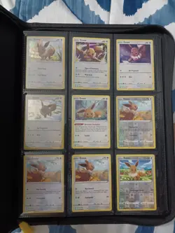 POKEMON Eevee Eeveelutions 80 Card Set Eevee Vaporeon Jolteon Flareon Espeon +++ - Image 1