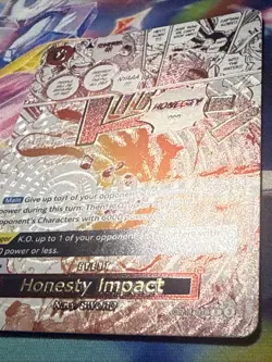 1x Honesty Impact OP11-018 (Alt Art) R Fist Of Divine Speed- English- MINT - Image 3