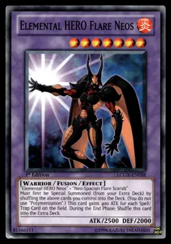 ELEMENTAL HERO FLARE NEOS LCGX-EN058 LEGENDARY COLLECTION 2 - Image 1