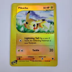 Pokemon Pikachu Expedition Base Set Reverse Holo 124/165 - Image 1