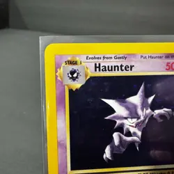 Pokemon TCG Haunter 6/62 Fossil Unlimited Holo Rare WOTC - Image 2