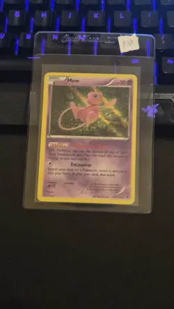 Pokemon - Mew holo - 29/124 Xy Fates collide 2016 Mint - Image 1