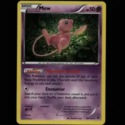 Pokemon TCG · Mew 29/124 · Holo Rare · XY: Fates Collide (2016) NM - Image 1