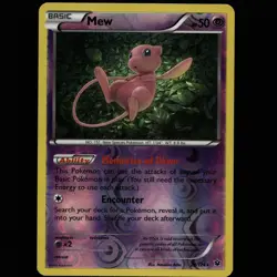 Pokemon TCG · Mew 29/124 · Reverse Holo Rare · XY: Fates Collide (2016) NM - Image 1