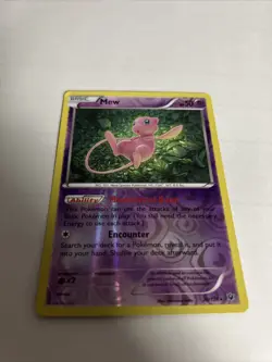 MEW 29/124 REVERSE HOLO RARE XY FATES COLLIDE 2016 POKEMON TCG - Image 2