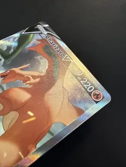 Charizard V (Alternate Full Art) 154/172 Swsh09: Brilliant Stars Holo Pokemon - Image 3