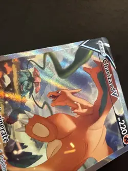 Charizard V (Alternate Full Art) 154/172 Swsh09: Brilliant Stars Holo Pokemon - Image 4