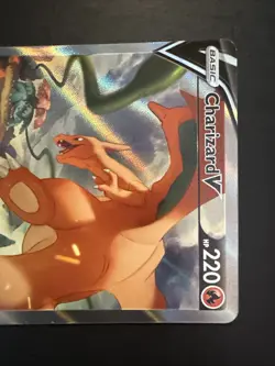Charizard V (Alternate Full Art) 154/172 Swsh09: Brilliant Stars Holo Pokemon - Image 5