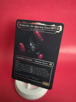 Mtg The Jolly Balloon Man Pennywise Borderless Playtest Card Commander EDH NM - Image 1