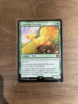 Magic MTG Final Fantasy Traveling Chocobo #210 *NON-FOIL* Mythic Rare - Image 1
