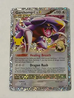 Garchomp C LV.X - Celebrations: Classic Collection 145/147 - Pokemon (B) - Image 1