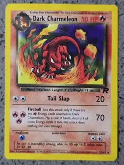 Pokemon - Dark Charmeleon - 32/82 - Team Rocket - Uncommon - LP - Image 1