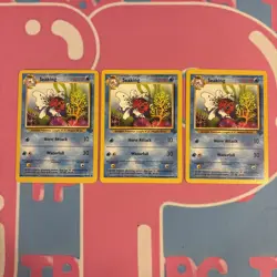 *LOT OF 3* Seaking 46/64 Jungle Regular WOTC Vintage Pokemon TCG Near Mint NM L3 - Image 1