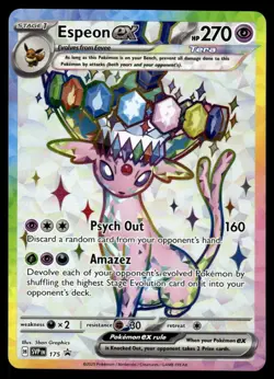 Pokemon TCG SV Promos #175 Espeon EX - Image 1