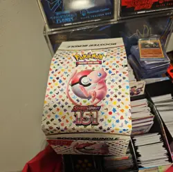 Pokemon Scarlet & Violet EMPTY 151 Booster Bundle Display BOX ONLY - Image 1