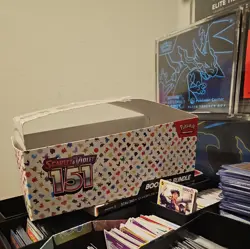 Pokemon Scarlet & Violet EMPTY 151 Booster Bundle Display BOX ONLY - Image 2
