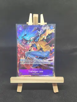 One Piece TCG Trafalgar Law P-093 Illustration Box Vol 6 Promo - Image 1