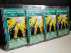 YUGIOH 1x Power of Kaishin - LOB-044 - Common Unlimited New Legend Of Blue Eyes - Image 3