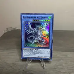 Yugioh Blue-Eyes Chaos MAX Dragon LDS2-EN016 Ultra Rare 1st Ed PURPLE NM - Image 1