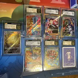 Pokemon TCG (7 piece bundle) CGC Graded Slab Lot Pristine Gem Mint 10 Japanese🔥 - Image 1