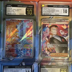 Pokemon TCG (7 piece bundle) CGC Graded Slab Lot Pristine Gem Mint 10 Japanese🔥 - Image 3