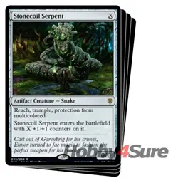 Stonecoil Serpent X4 M/NM Magic: The Gathering MTG Throne Of Eldraine - Image 1