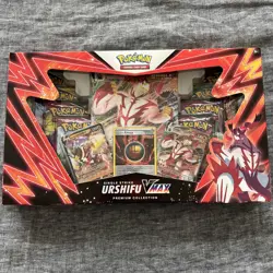 Pokemon TCG: Single Strike Urshifu VMAX Premium Collection Sealed Box - Image 1