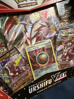 Pokemon TCG Single + Rapid Strike Urshifu VMAX Premium Collection Boxes NEW SEAL - Image 3