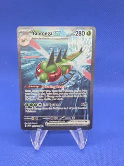 Pokemon S&V Destined Rivals Yanmega ex 228/182 Special Illustration Rare NM - Image 1