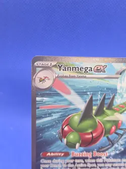 Pokemon S&V Destined Rivals Yanmega ex 228/182 Special Illustration Rare NM - Image 3