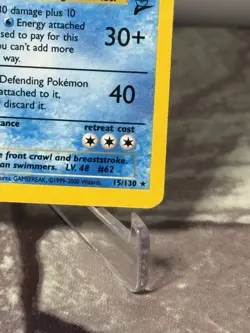 POLIWRATH 15/130 Holo Rare Base Set 2 2000 - Pokemon Card LP/NM - Image 4