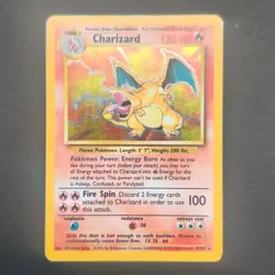 Pokemon TCG Karte - Charizard 4/102 Base Set Basis Glurak - Englisch - Image 3