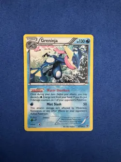 Pokemon TCG Greninja Holo Rare Card 41/146 XY Base Set 2014 - Image 1