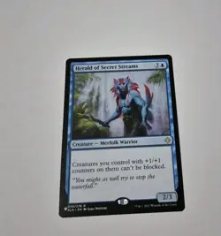 MTG Herald of Secret Streams The List Reprints Mystery Booster Regular Card NM - Image 1