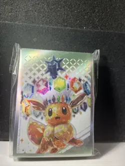 Pokemon TCG - Prismatic Evolutions - Eevee Card Sleeves - NEW - ( Free shipping - Image 1