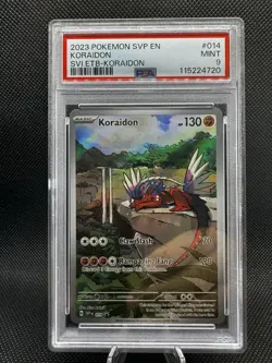 Koraidon 014 Sv: Scarlet & Violet Promo Cards Holo PSA 9 - Image 1