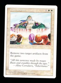 * * 1x Dust to Dust x1 * * 5th Edition MTG VLP-NM Very Lightly Played to NM - Image 1