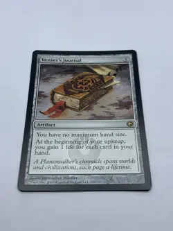 Venser's Journal - Scars of Mirrodin - MTG - Rare - Magic The Gathering - Image 2