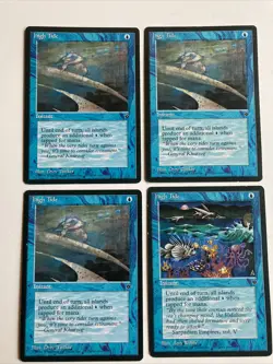 High Tide 4x Fallen Empires MTG x4 LP/MP (Coral) - Image 1