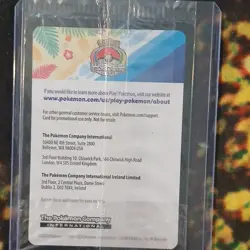 Pokemon Pikachu World Championships Promo 70HP SVP 190 Scarlet Violet Card - Image 2
